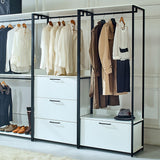 Fiona - Walk-In Closet System, Freestanding - White