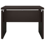 Extension Desk With Floating Top Design - Brown