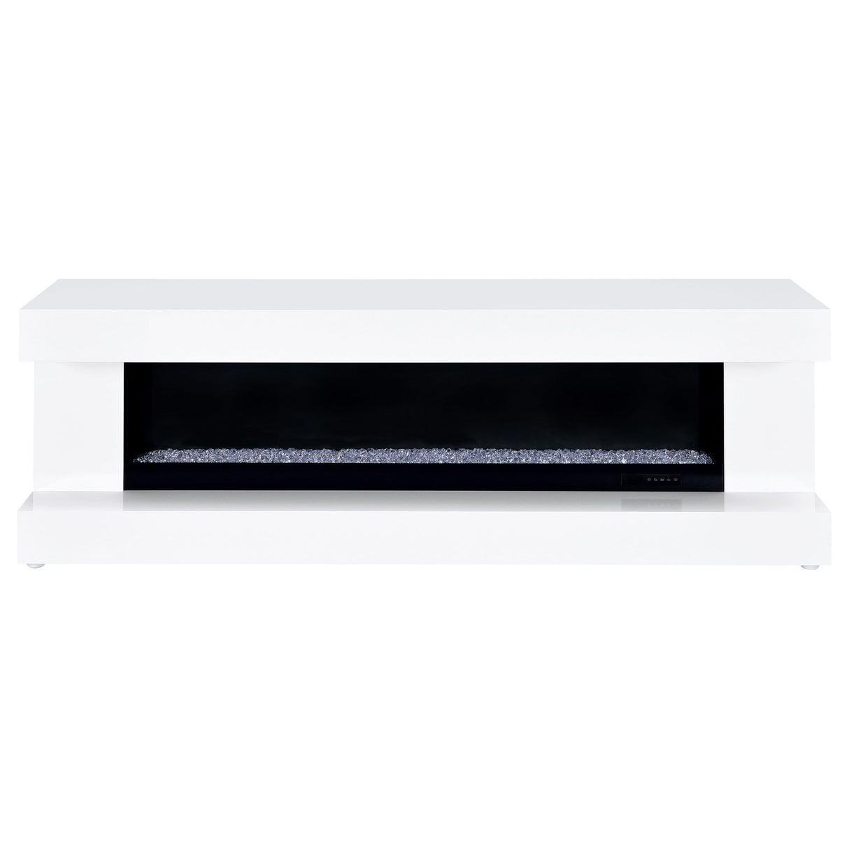 TV Stand Fireplace Console With Bluetooth Speaker