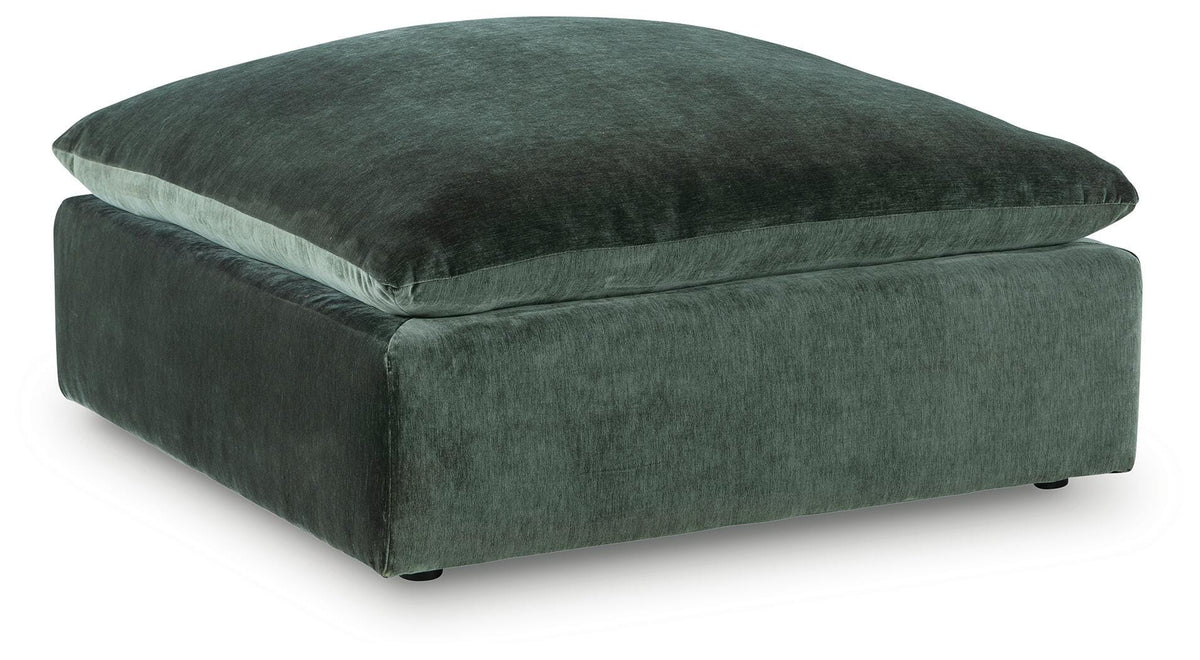 Carriage View Oversized Accent Ottoman - 7800108