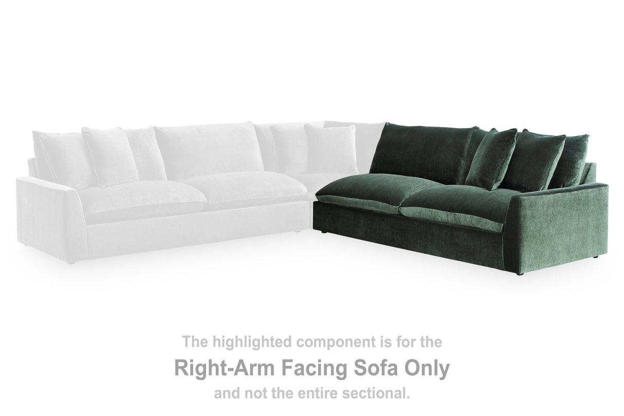 Carriage View Right-Arm Facing Sofa - 7800167
