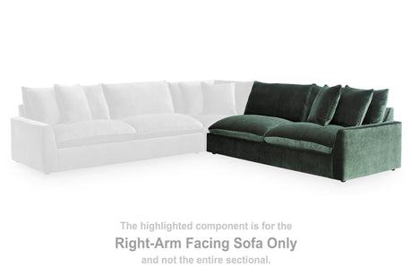 Carriage View Right-Arm Facing Sofa - 7800167