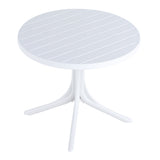 Round Table - White