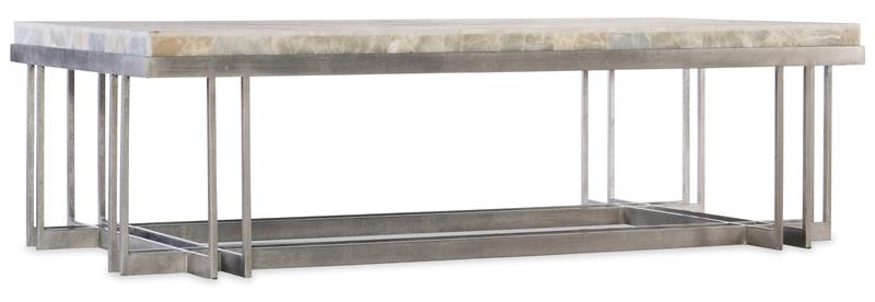 Melange Marin Rectangle Cocktail Table - 638-50393-MULTI