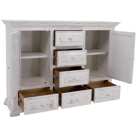Chalet White Dresser - 3700DNW