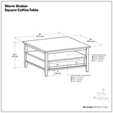 Warm Shaker - Handcrafted Table
