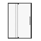 Semi-Frameless Pivot Hinged Shower Door, Reversible Design