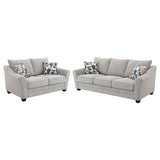 Lido - 2 Piece Sofa Set - Light Gray