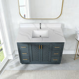 Bathroom Vanity Top With Undermount Single Bowl Sink