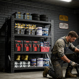 Heavy Duty 4 Shelf Garage Shelving Unit