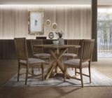 Wallace II - 5 Pieces Dining Room Set - Oak