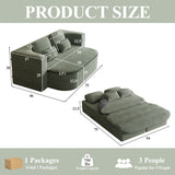 2 In 1 Foldable Sofa Bed With Multi Functional Blanket