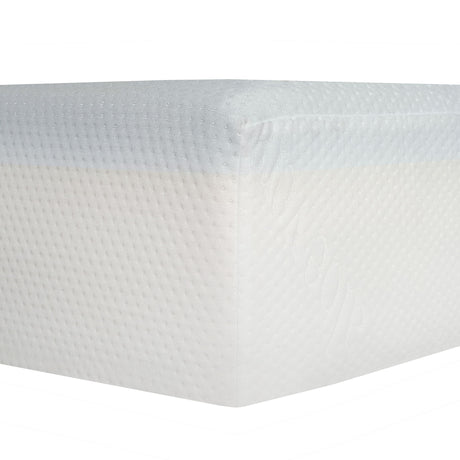 6" Firm Gel Memory Foam Mattress With Cooling Technology - White - Full