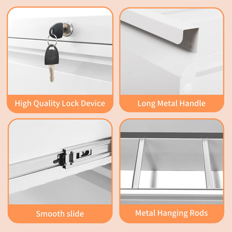 Premium Drawer Metal Lateral File Cabinet With Lock