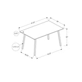Contemporary Rectangular Dining Table