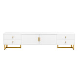 TV Stand With Storage For Living Room