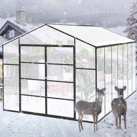 Gain Height Windproof Aluminum house With Raised Base
