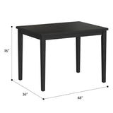 Gathering Height Table - Black