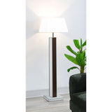 Echolls - Lamp With Scalloped Accents And Mirror Detail