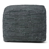 Fredrik - Handcrafted Square Pouf