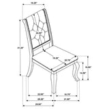Kinzler - Side Chairs (Set of 2) - Tan / Black