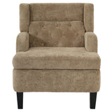 Modern Tufted Upholstered Accent Chair For Living Room