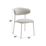 Kalam - Fabric Side Chair (Set of 2) - Light Gray