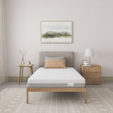 8" Memory Foam Mattress With Adaptive Foam Support And Breathable Cover