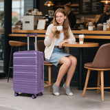 Tourist 3 Piece Luggage Set, Combination Lock, Durable Hard Shell With 360° Silent Wheels