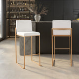 Fuji - Contemporary Design High Back Barstool