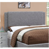 Contemporary Upholstered Bed With Storage Drawers