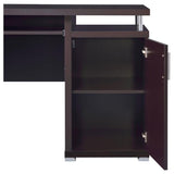Tracy 55-inch 2-drawer Office Computer Desk Cappuccino - 800107