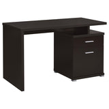 Irving 47-inch 2-drawer Office Computer Desk Cappuccino - 800109