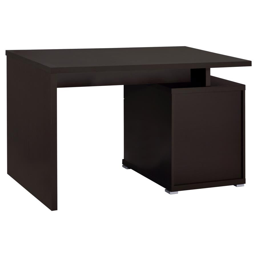 Irving 47-inch 2-drawer Office Computer Desk Cappuccino - 800109