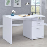 Irving 47-inch 2-drawer Office Computer Desk White - 800110