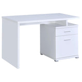 Irving 47-inch 2-drawer Office Computer Desk White - 800110