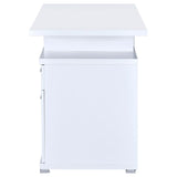 Irving 47-inch 2-drawer Office Computer Desk White - 800110