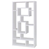 Corey 71-inch 8-shelf Bookshelf White - 800157