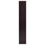 Theo 71-inch 6-shelf Bookshelf Cappuccino - 800264