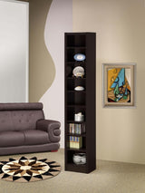 Eliam 71-inch 8-shelf Bookcase Cappuccino - 800285