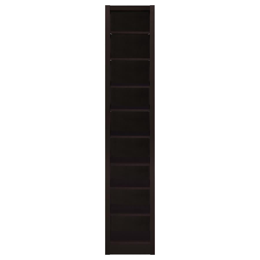 Eliam 71-inch 8-shelf Bookcase Cappuccino - 800285