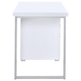 Brennan 47-inch 3-drawer Office Computer Desk White - 800325