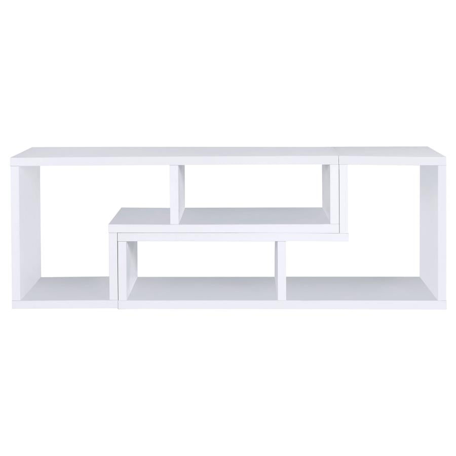 Velma Multipurpose TV Stand and Bookshelf White - 800330
