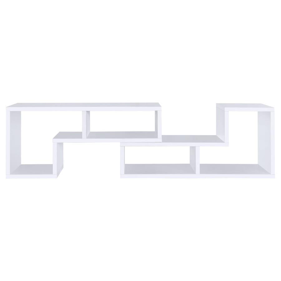 Velma Multipurpose TV Stand and Bookshelf White - 800330