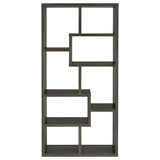 Theo 71-inch 6-shelf Bookshelf Weathered Grey - 800510