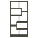 Theo 71-inch 6-shelf Bookshelf Weathered Grey - 800510