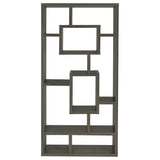 Corey 71-inch 8-shelf Bookshelf Weathered Grey - 800512