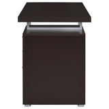 Brennan 47-inch 3-drawer Office Computer Desk Cappuccino - 800519