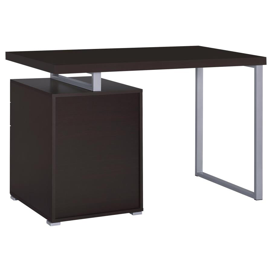 Brennan 47-inch 3-drawer Office Computer Desk Cappuccino - 800519