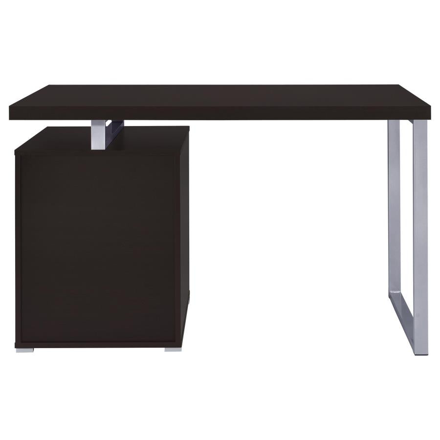 Brennan 47-inch 3-drawer Office Computer Desk Cappuccino - 800519